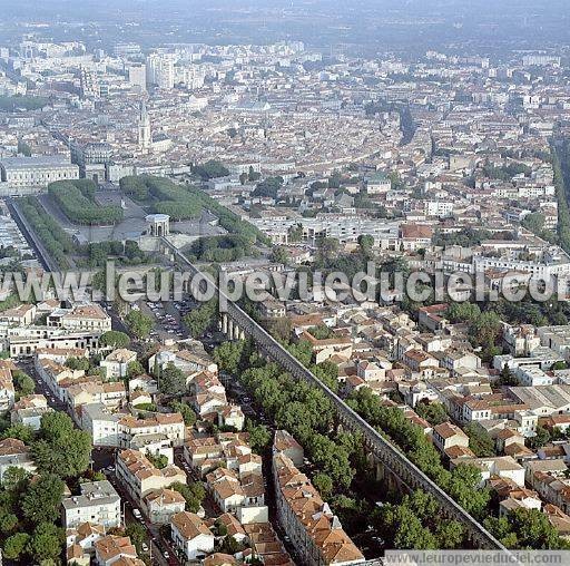 Photo aérienne de Montpellier