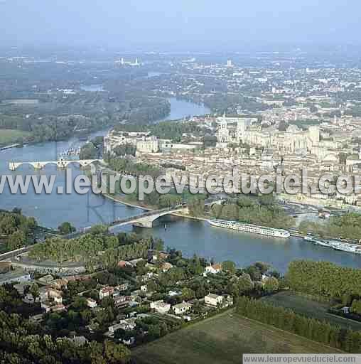 Photo aérienne de Avignon