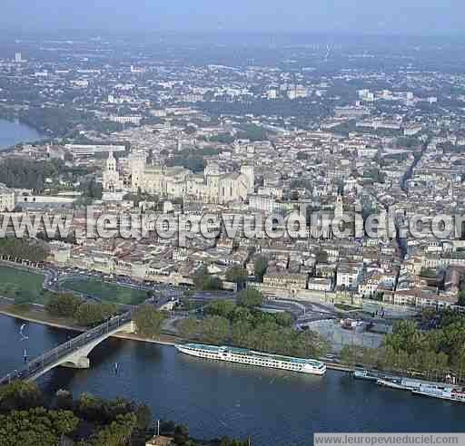 Photo aérienne de Avignon