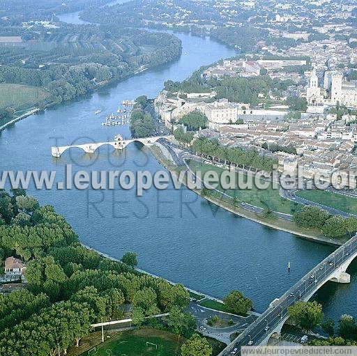 Photo aérienne de Avignon