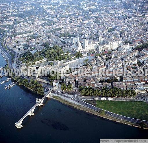 Photo aérienne de Avignon