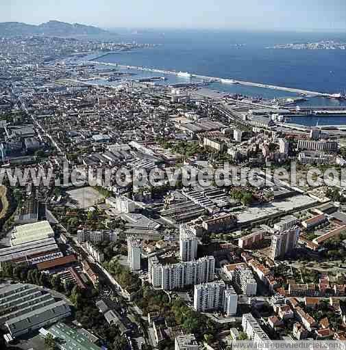 Photo aérienne de Marseille