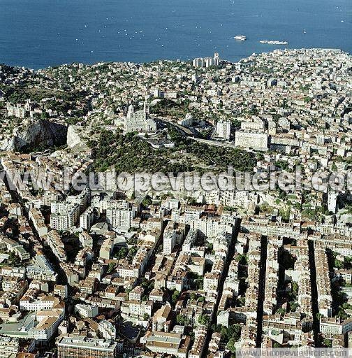 Photo aérienne de Marseille