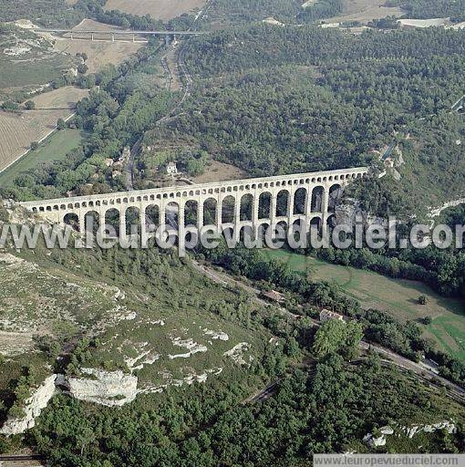 Photo aérienne de Ventabren