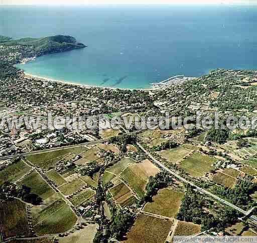 Photo aérienne de Saint-Cyr-sur-Mer