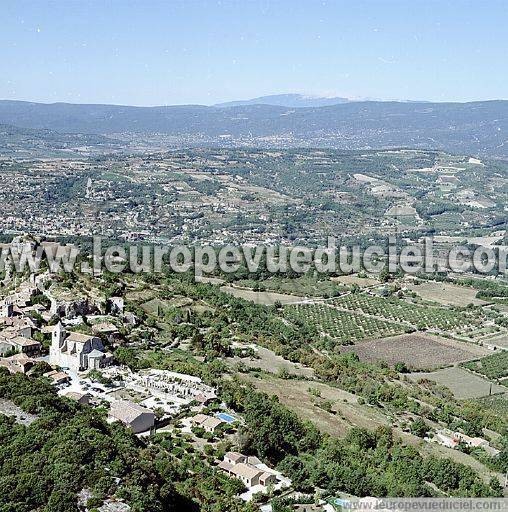 Photo aérienne de Saignon