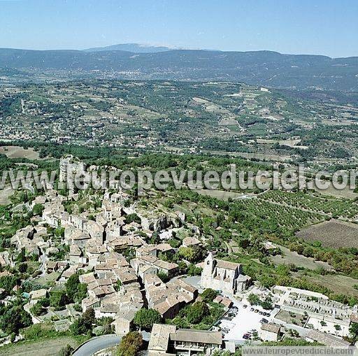 Photo aérienne de Saignon