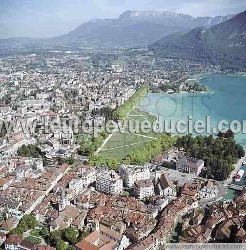 Photo aérienne de Annecy