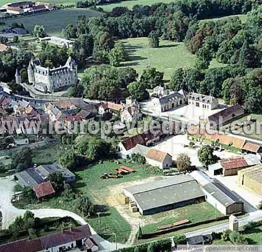 Photo aérienne de Jussy-Champagne