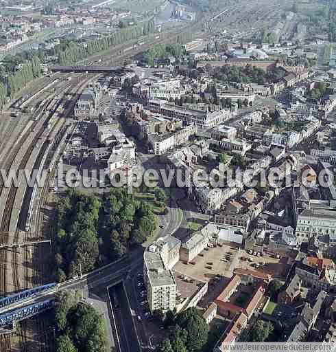 Photo aérienne de Valenciennes