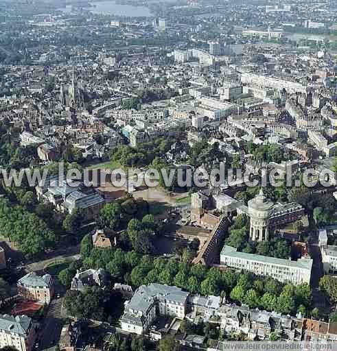 Photo aérienne de Valenciennes