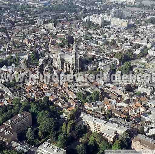 Photo aérienne de Valenciennes