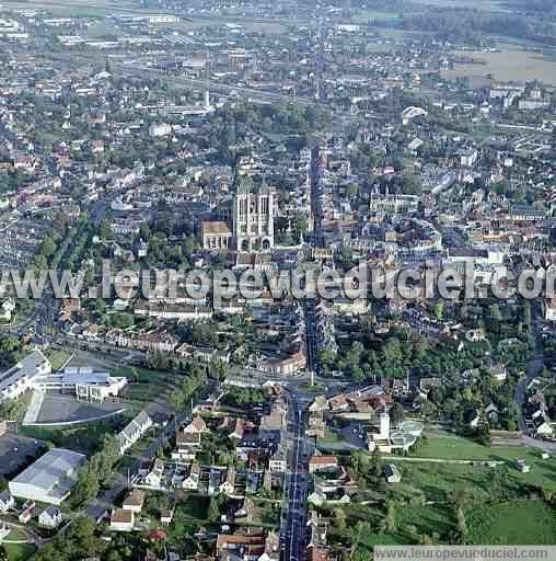 Photo aérienne de Noyon