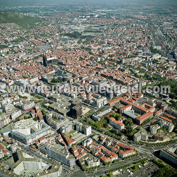 Photo aérienne de Clermont-Ferrand