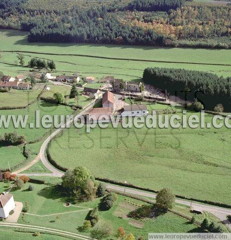 Photo aérienne de Lucenay-l'vque