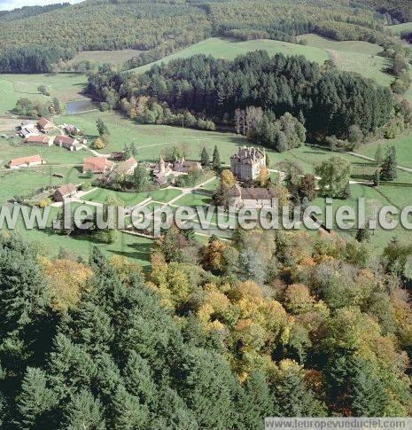 Photo aérienne de Lucenay-l'vque