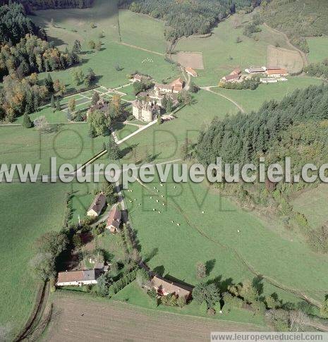 Photo aérienne de Lucenay-l'Évêque Photo aérienne de Lucenay-l'Évêque