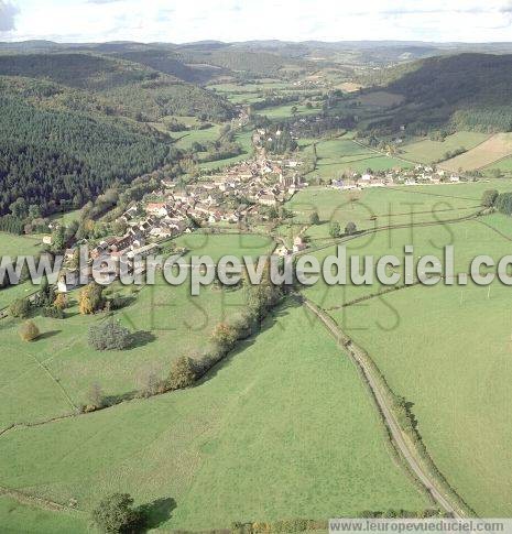 Photo aérienne de Lucenay-l'vque