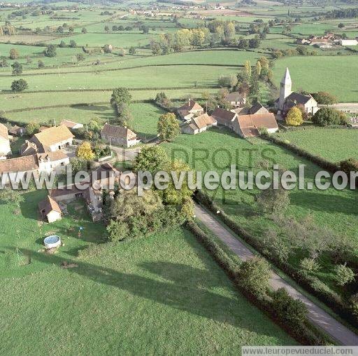 Photo aérienne de Marcilly-lès-Buxy
