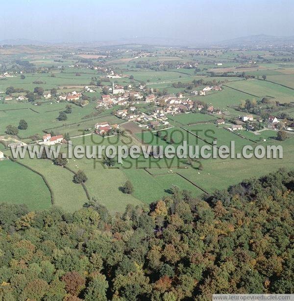 Photo aérienne de Perreuil