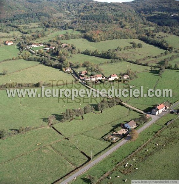 Photo aérienne de La Chapelle-sous-Uchon