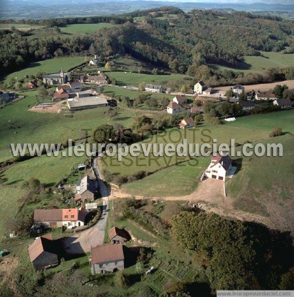 Photo aérienne de La Chapelle-sous-Uchon