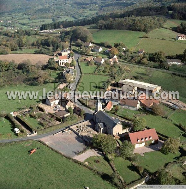 Photo aérienne de La Chapelle-sous-Uchon