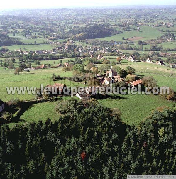 Photo aérienne de La Chapelle-sous-Dun