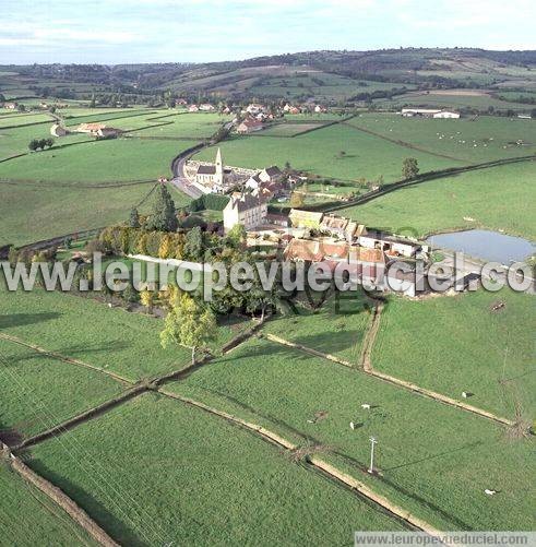 Photo aérienne de Saint-Micaud