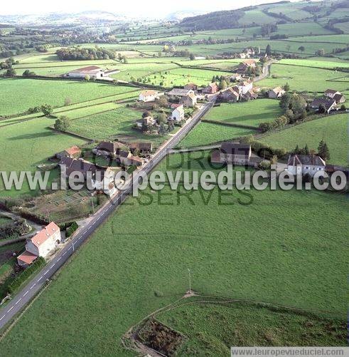 Photo aérienne de Saint-Micaud