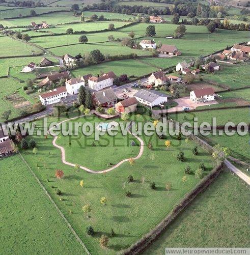 Photo aérienne de Saint-Micaud