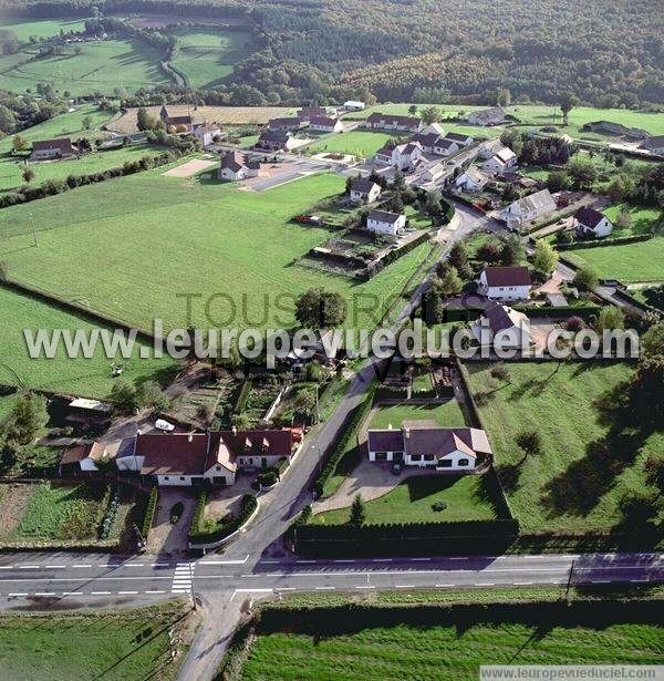 Photo aérienne de Curdin