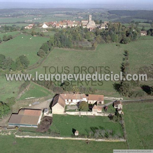 Photo aérienne de Gourdon