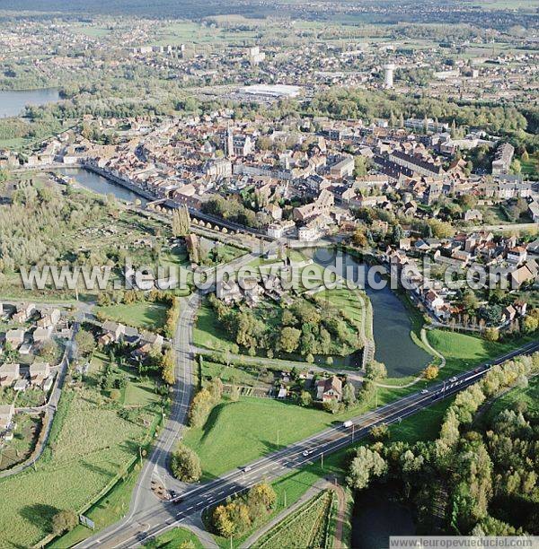 Photo aérienne de Cond-sur-l'Escaut