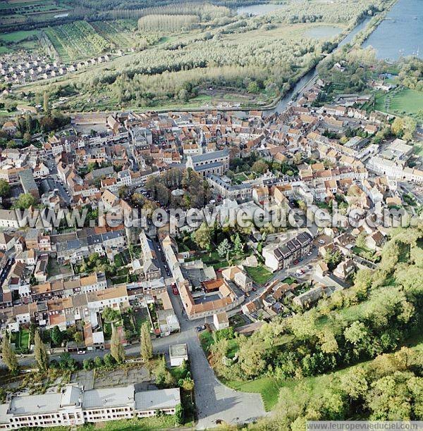 Photo aérienne de Cond-sur-l'Escaut