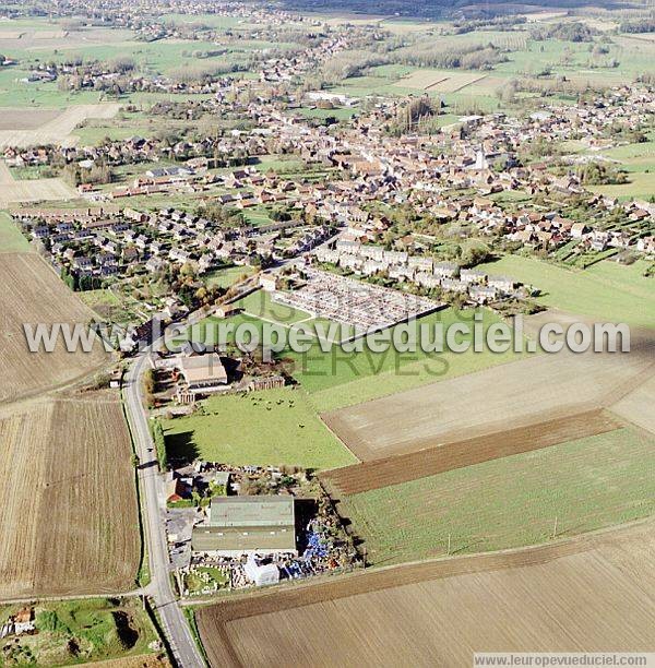 Photo aérienne de Wallers