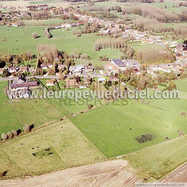 Photo aérienne de Wallers