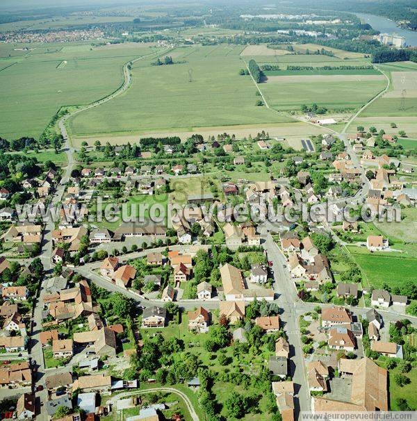 Photo aérienne de Volgelsheim