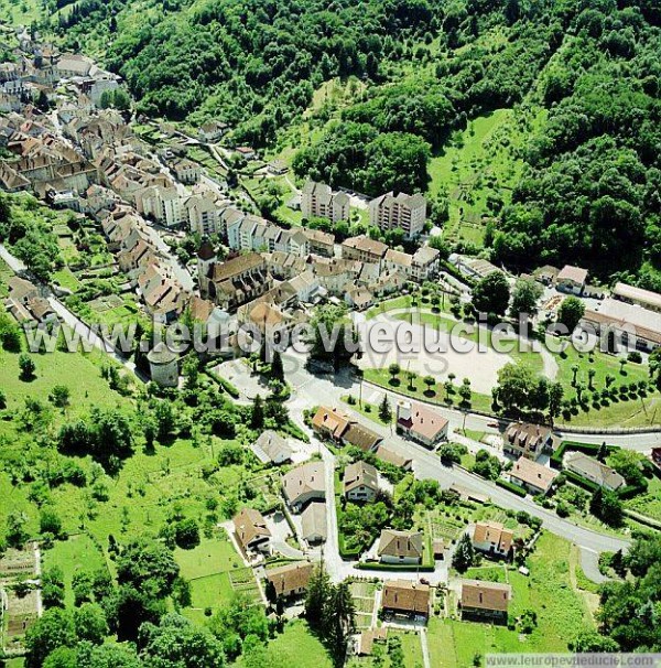 Photo aérienne de Salins-les-Bains