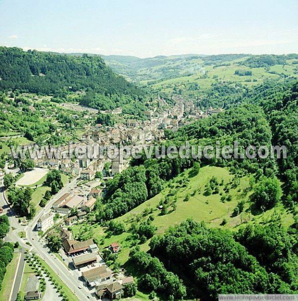 Photo aérienne de Salins-les-Bains