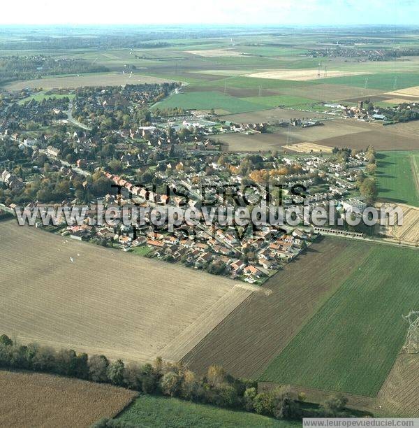 Photo aérienne de Bouchain