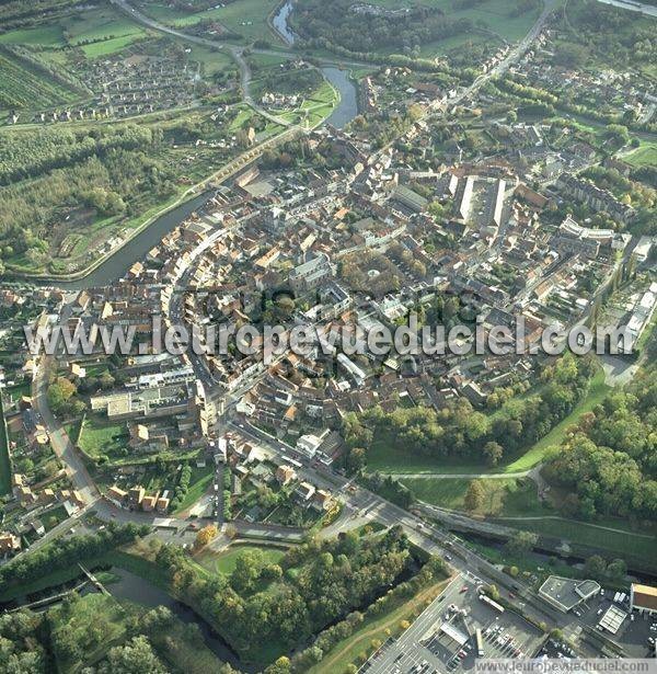 Photo aérienne de Cond-sur-l'Escaut