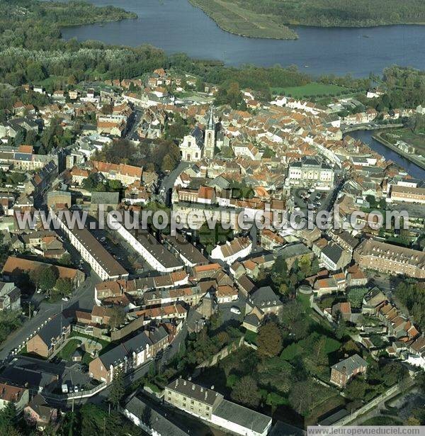 Photo aérienne de Cond-sur-l'Escaut