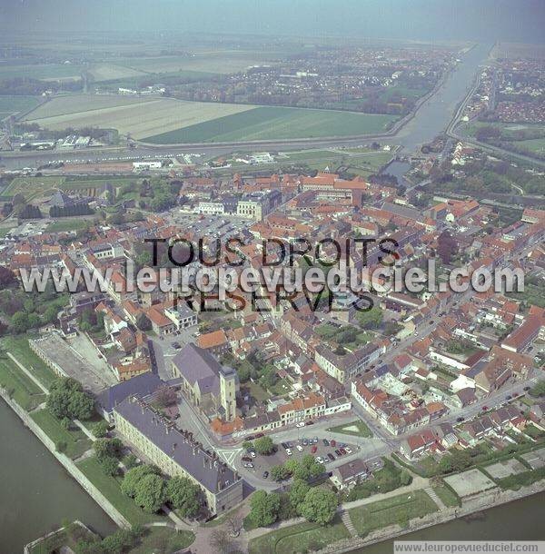 Photo aérienne de Gravelines