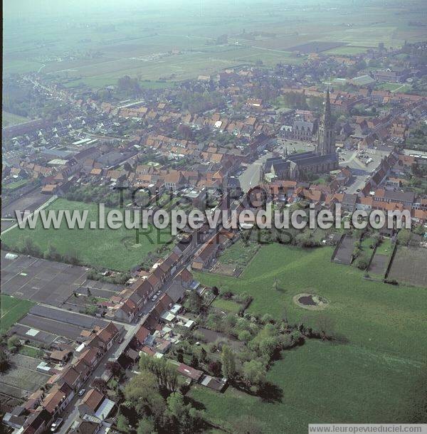 Photo aérienne de Hondschoote