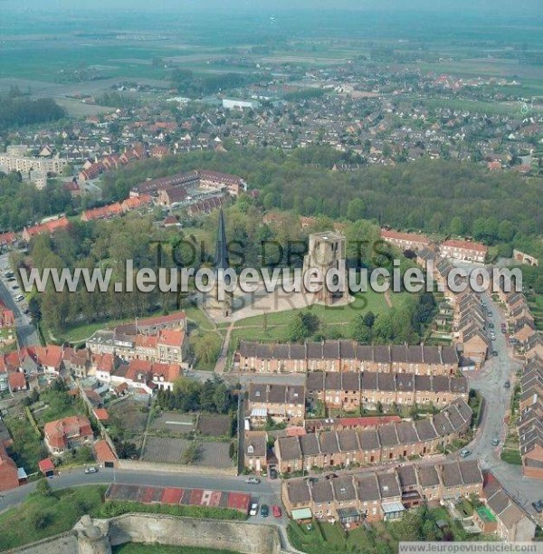 Photo aérienne de Bergues