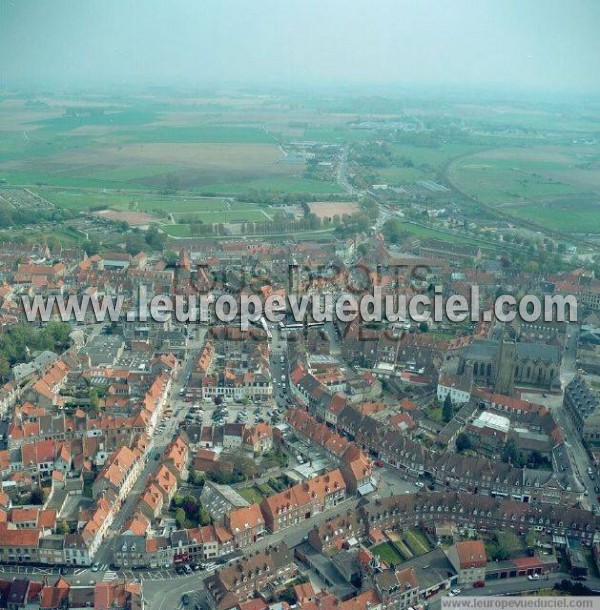 Photo aérienne de Bergues