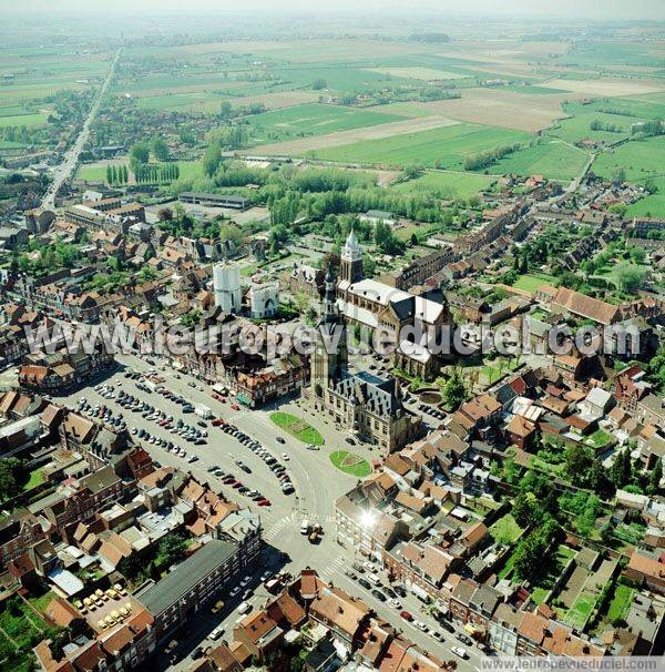 Photo aérienne de Bailleul