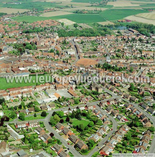 Photo aérienne de Bailleul