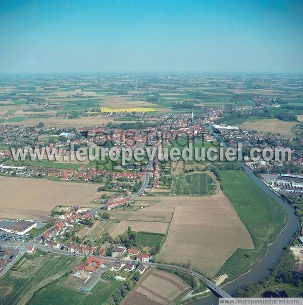 Photo aérienne de Estaires